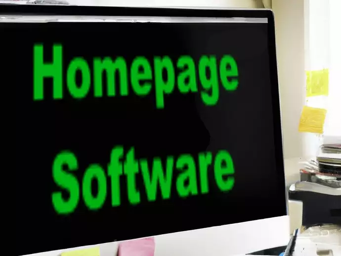 Homepage Software